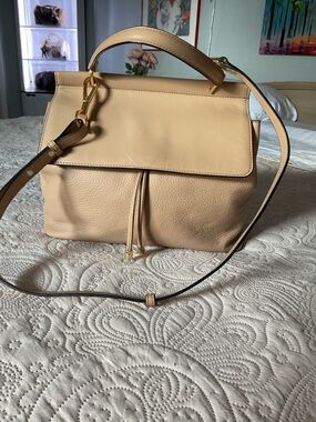Louise et Cie Leather Satchel Shoulder Bag